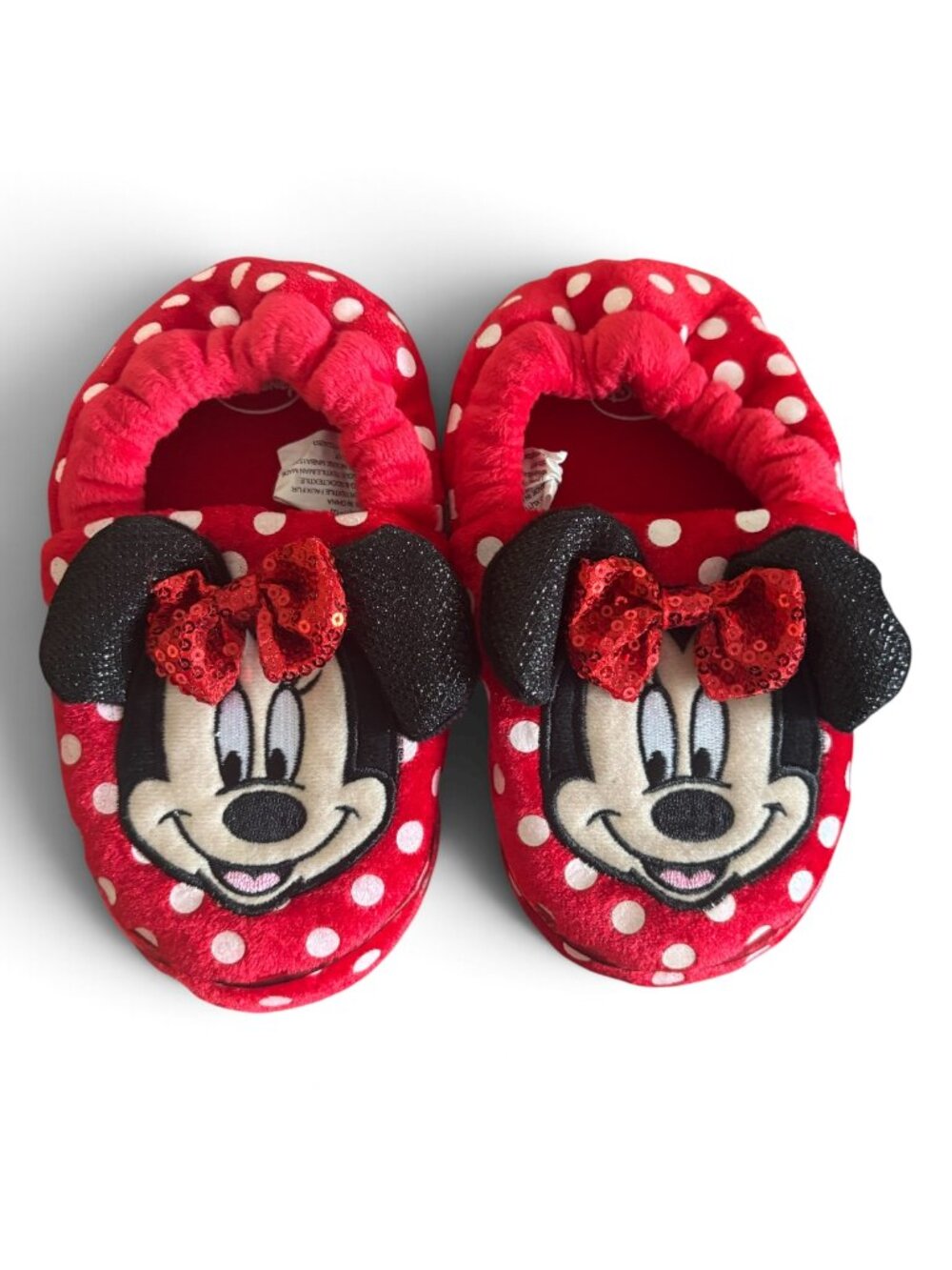 NWT Disney Minnie Mouse Toddlers Girls Slippers